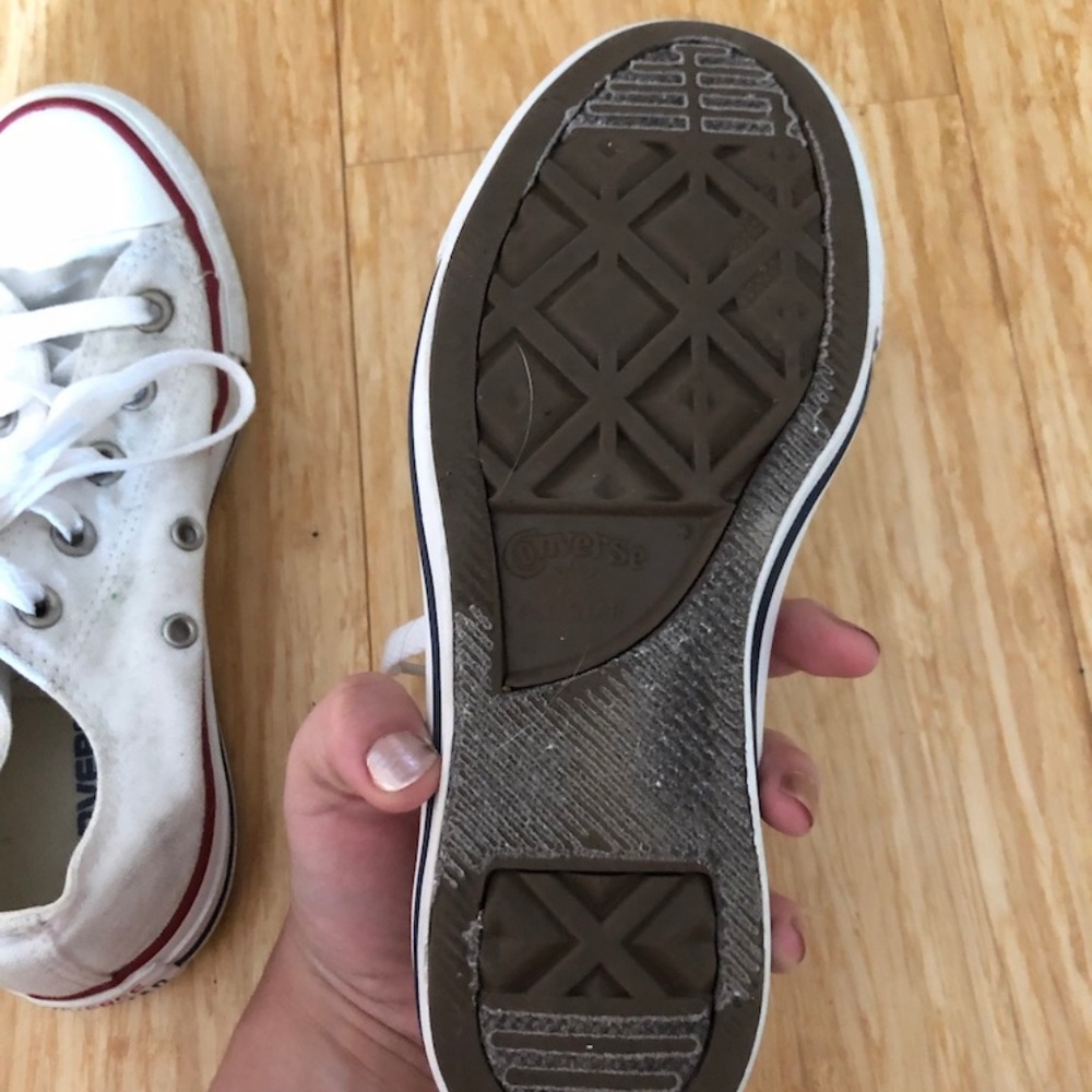 Good condition Converse white - Picture 4 of 5